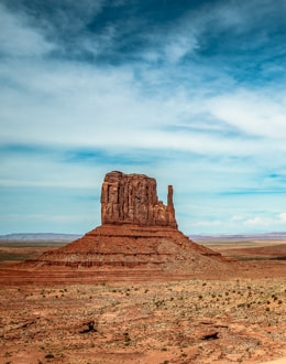 fotografia del desierto de Monument Valley