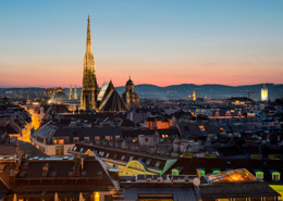 Foto de la ciudad de Viena en la noche | Colombian Tourist