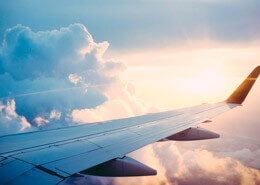 Foto del cielo tomada desde un avion | Colombian Tourist