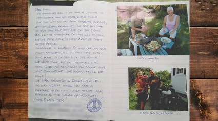 Carta que le escribieron a Ethel MacDonald | Colombian Tourist