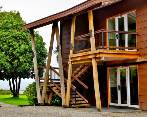 Imagen del interior de habitación en el hotel Panamericano en Bariloche, Argentina