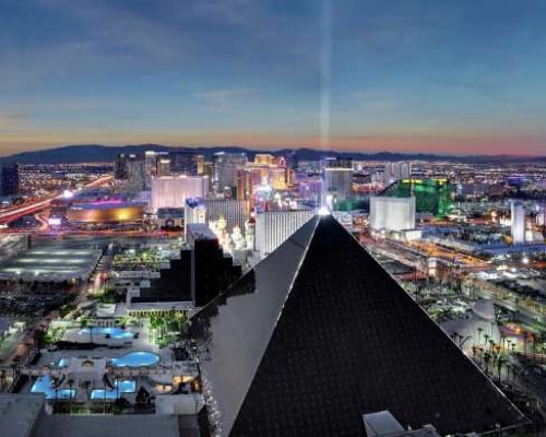 Foto de La pirámide en el Luxor Resort, Vegas