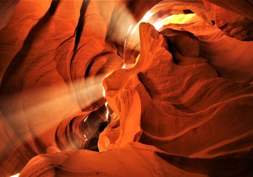 Formaciones rocosas del Antelope Canyon