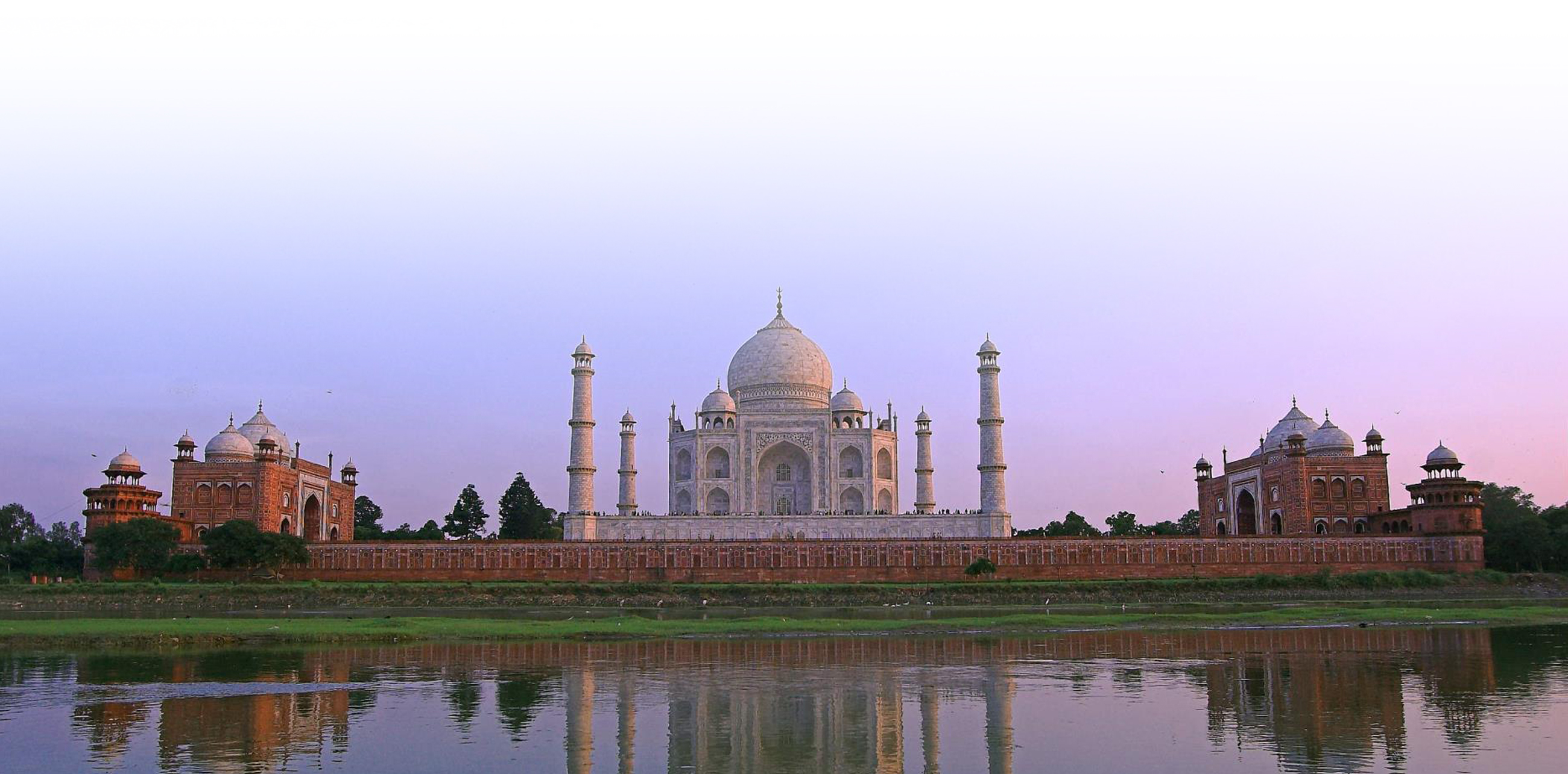 Panorámica Taj Mahal, India | Colombian Tourist