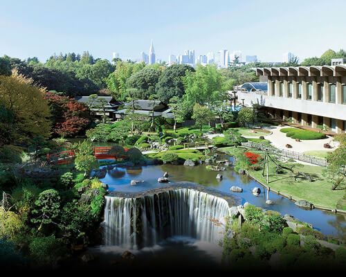 Fotografia de paisaje del hotel new otani