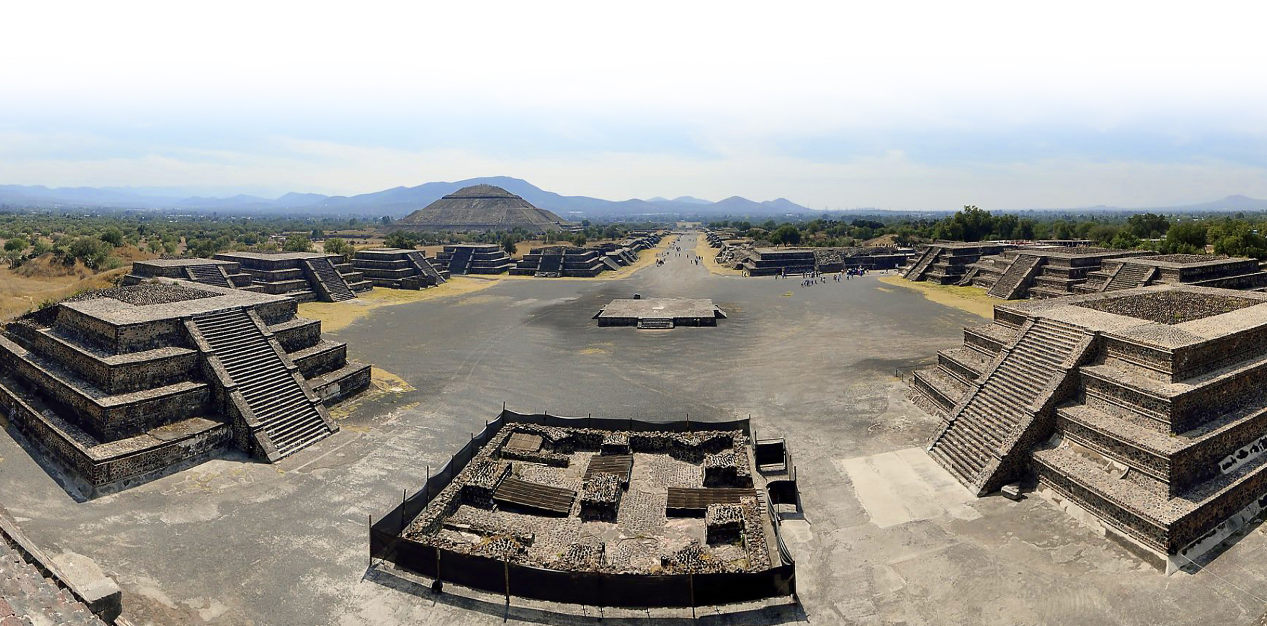 Panoramica de la ciudad Prehispánica de Teotihuacán | Colombian Tourist