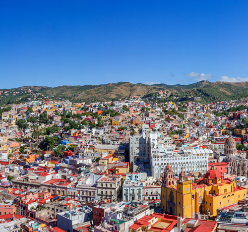 Panoramica ciudad de Guanajuato Mexico | Colombian Tourist