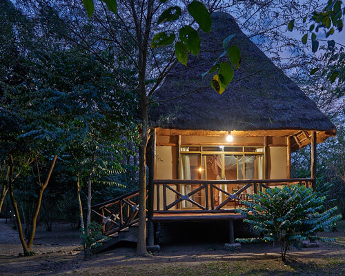 Hotel ishasha jungle lodge, uno de los ecohoteles mas importantes en kampala uganda