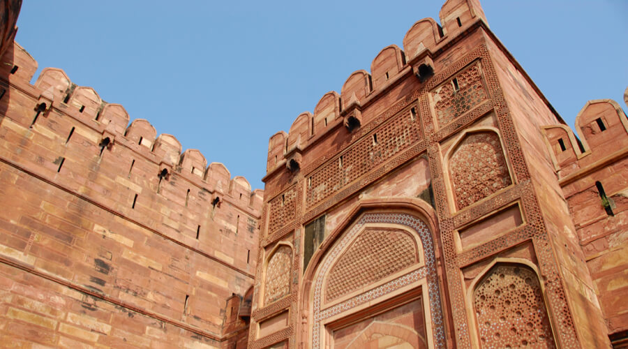 Red fort Delhi, india