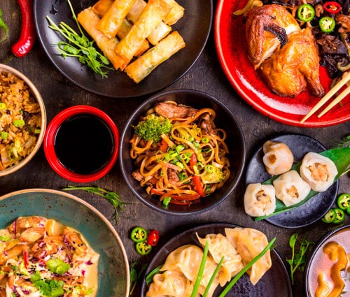 imagen de comida china, los platos mas deliciosos para comer si piensas viajar a singapur